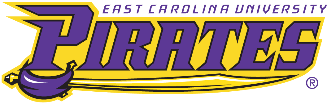 East Carolina Pirates 1999-2013 Wordmark Logo v2 iron on transfers for fabric